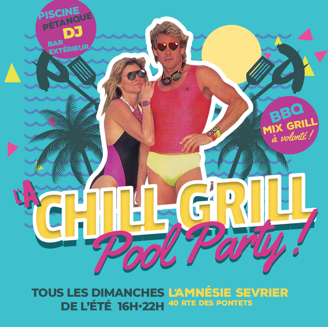 L'A Chill Grill Pool Party - l'Amnésie