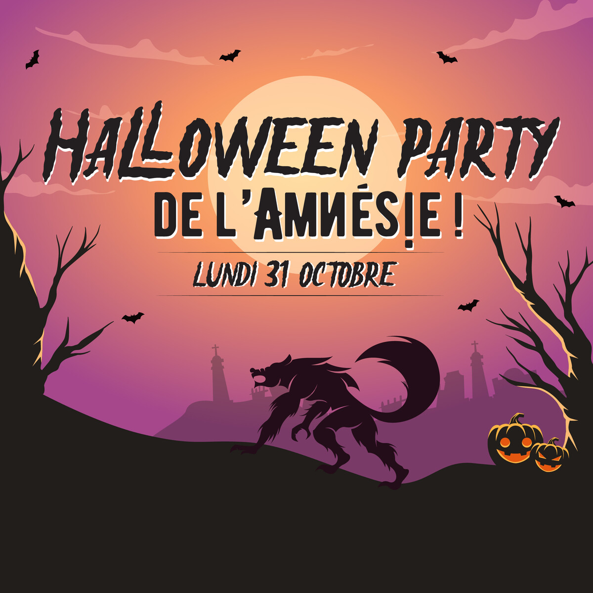 Halloween de L'Amnésie - l'Amnésie