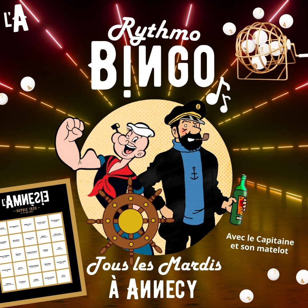 Rythmo Bingo 🎶🔥 - l'Amnésie